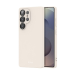 Coque - Crong - Galaxy S25 Ultra - Mink&scaron;tas silikonas - Mikropluo&scaron;to pamu&scaron;alas - Beige