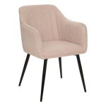 &bdquo;Fauteuil diner Visoca beige Atmosphera - Bežinis - Komfortas ir stilius jūsų stalui&ldquo;
