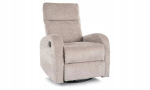 Signal Meble Raven Beige Recliner Armchair