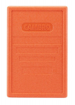 Dangtis termoizoliaciniams konteineriams Cam GoBox su įkrovimu i&scaron; vir&scaron;aus, Cambro, Oranžinė, 600x400x(H)34mm