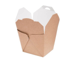 Kartininė dėžutė maistui 450ml, 8x6.5x8.5cm, 50vnt.