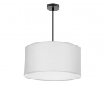 Pakabinamas &scaron;viestuvas Candellux Shanti 31-38678 pilkas medvilninis gaubtas E27