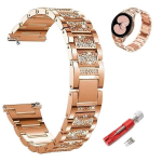 BestAccessories, moteri&scaron;ka apyrankė, 20 mm pločio, rožinio aukso spalvos