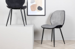 Kėdė, Emma, 57x47x89 cm, Pilka