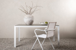 Valgomasis stalas, BreakTable150*90, 150x90 cm, Pilka