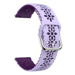 BestAccessories, silikoninis laikrodžio dirželis, 20 mm pločio, violetinės spalvos