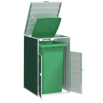 Wheelie bin saugykla vienai &scaron;iuk&scaron;liadėžei žaliai 72x81x115 cm