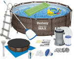 366x100 cm rėmo baseinas 17in1 Bestway 56709 rinkinys