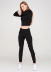 Sportinės besiūlės mikropluo&scaron;to tamprės LEGGINGS ENERGY Giulia