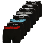 Vyri&scaron;kos Everlast bokserinės kelnaitės, medvilninės, juodos, su elastinga juosta, 8 vnt.
