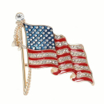 Sagė , Amerikos vėliava , gold