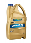 Variklinė alyva Ravenol ECS 0W20, 4L