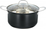 Puodas su dangčiu 6 l 24 cm