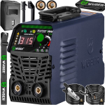 Inverterinis suvirinimo aparatas MMA Wuber 315A, 230 V, LCD, 2 m kabeliai, 20&ndash;315 A