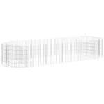 Gabiono Lovelis，Gėlių dėžė，Gėlių vazonas, 300x100x50cm, galvanizuota geležis, auk&scaron;tas CFE48024