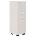 Funkcionalus knygų spintelė su stalčiumi, modernus loft stilius, 86 cm
