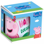 Disney Peppa Pig Pink porcelianinis puodelis 235 ml dovanų dėžutėje