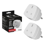 Adapteris Entac, UK lizdas - EU ki&scaron;tukas, 2vnt