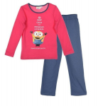 Pižama vaikams Minions, rožinė