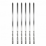 &Scaron;a&scaron;lykų ie&scaron;mų rinkinys 6 vnt. 550 &times; 10 &times; 1.5 mm