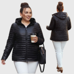 Striukė moterims Fashion, juoda