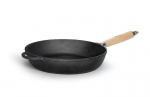 Gili ketaus keptuvė su medine rankena &Oslash; 28 cm (280&times;60 mm)