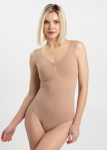 Besiūlis mikropluo&scaron;to body-slip BODY SLIP SHAPEWEAR Giulia, spalva nude