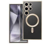 Electro Mag dėklas Samsung Galaxy A37 5G, auksinis