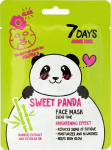 Skaistinanti kaukė veidui 7 Days Animal Sweet Panda, 28 g