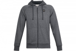 Džemperis vyrams Under Armour Under Armour Rival Fleece FZ Hoodie 1357111-012, pilkas