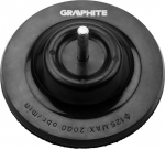Graphite &scaron;lifavimo diskas 125 mm su Velcro