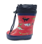 Guminiai batai berniukams, raudoni