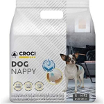 Croci Dog Nappy sauskelnės &scaron;unims, S dydis, 30-39cm, 14vnt.
