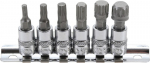 Bitų lizdas | 6,3 mm (1/4 colio) pavara | Spline (skirta XZN) M4 - M12 | 6 vnt. BGS Technic-2162