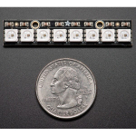 Adafruit NeoPixel Diodų juostelė - RGB LED 8xWS2812 5050