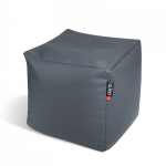 Pufas Qubo&trade; Cube, dirbtinė oda, pilkas