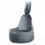 Sėdmai&scaron;is Qubo&trade; Daddy Rabbit, gobelenas, tamsiai pilkas