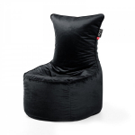 Sėdmai&scaron;is Qubo&trade; Muff, gobelenas, juodas