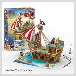 3D dėlionė Cubicfun &bdquo;Piratų laivas&ldquo;