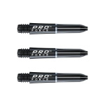 Koteliai Winmau Pro Force, ekstra trumpi, 27 mm, juodi