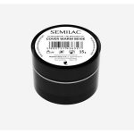 Statybinis dengiantis gelis nagų priauginimui Semilac, Builder Gel Cover Warm beige, 15 g