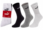 Vyri&scaron;kos kojinės Puma 3 poros, juodos / pilkos / baltos 883296 10 41066