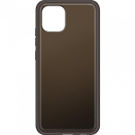 "Samsung Galaxy A03" mink&scaron;tas permatomas dangtelis, juodas EF-QA036TBEGEU
