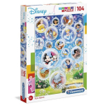Clementoni - Puzzle Super - Disney Characters (104 pcs) (27119)