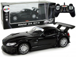 Nuotoliniu būdu valdomas sportinis automobilis Lean Toys BMW Z4 GT3, 1:18, juodas