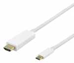 Deltaco USBC-HDMI1021-K, USB-C/HDMI, 2 m