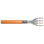 Lan tinklo kabelis S/ftp Cat.7 Awg23, 50m, oranžinis