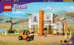 LEGO 41717 Friends Mia laukinės gamtos gelbėjimo centras, Veterinarijos žaislas, su Safari gyvūnų figūrėlėmis, 7 metų vaikams