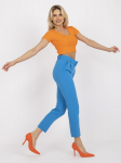Kelnės moterims Italy Moda, mėlynos