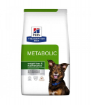 Hills Prescription Diet Canine Metabolic sausas maistas &scaron;unims su ėriena, 12kg